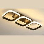 Modern LED Ring Chandelier – Minimalist Ceiling Light for Living Room and Dining Area
