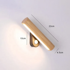 LED Wall Lamp made of Wood – Modern Wall Light for Bedroom