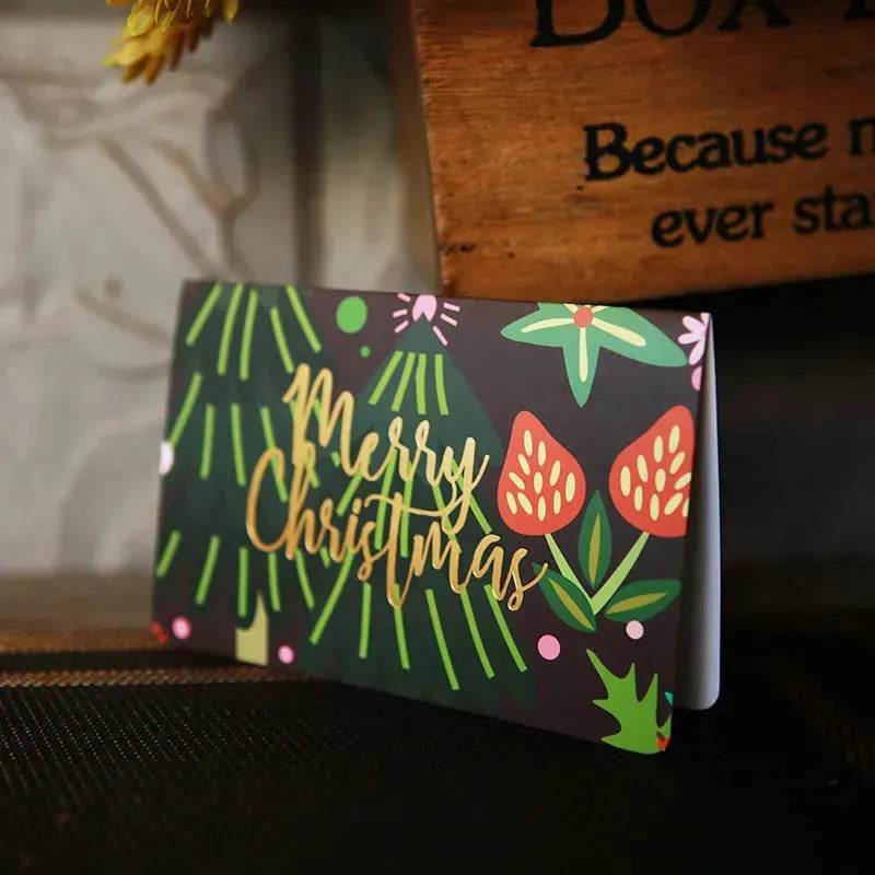 Christmas wishes card greeting card