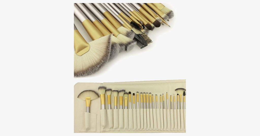 Crushed Mocha 24-piece Brush Set