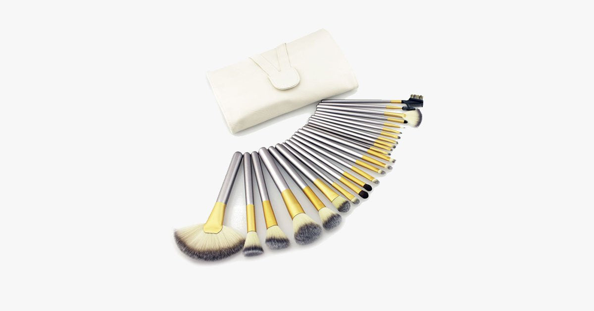 Crushed Mocha 24-piece Brush Set