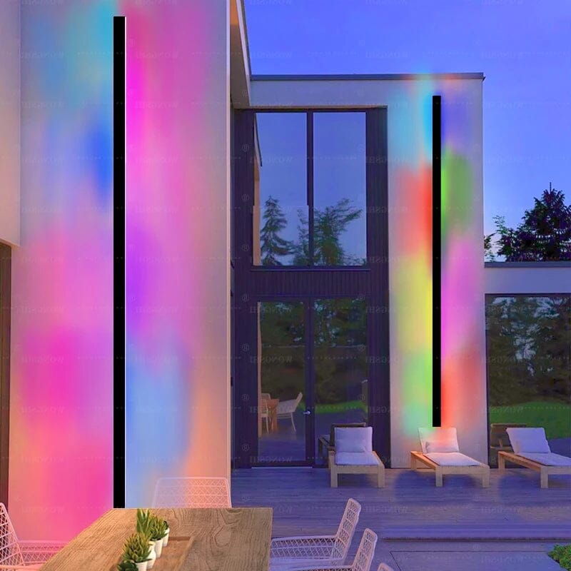 Modern Wall Lighting with Multiple Colors