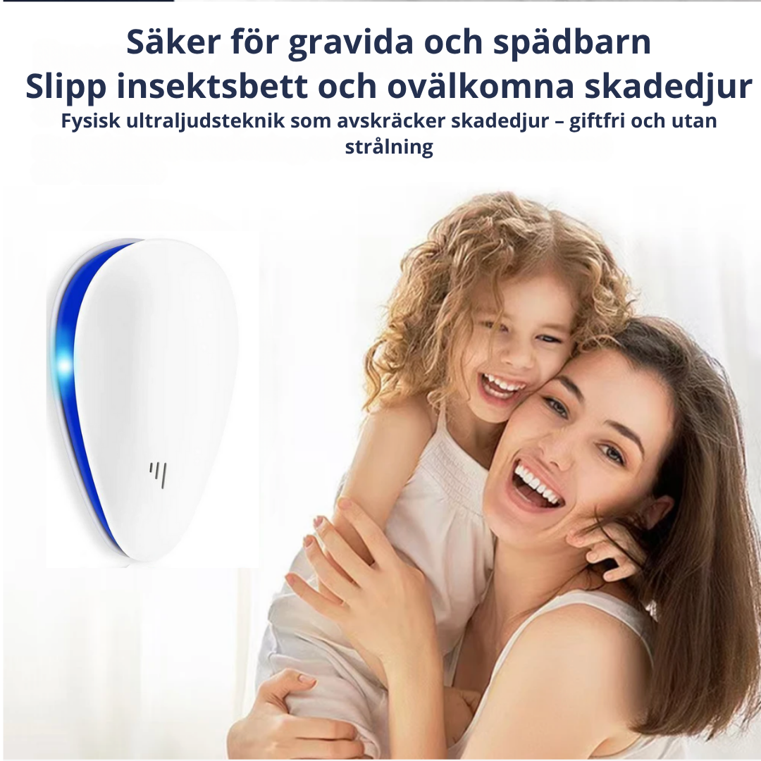PestGuard Pro - Ultrasonic Pest Control Without Chemicals for a Safe Home