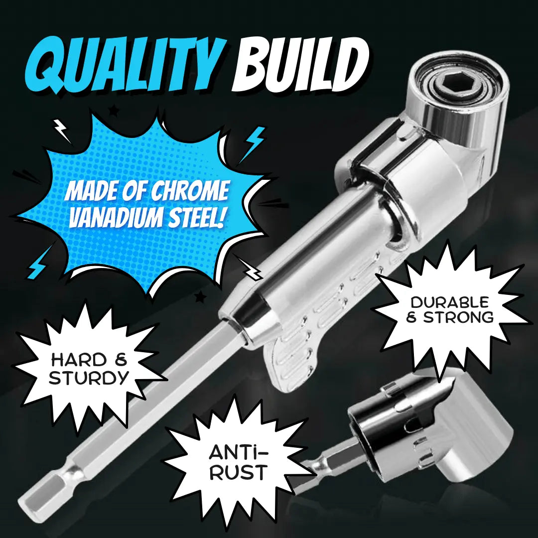 105° Zinc Alloy Angle Drill Adapter