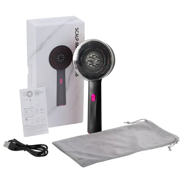 Hair Growth Massage Comb - Red Light Scalp Massager
