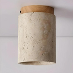 Trendy Round Japanese Style Ceiling Lamp - ZenLight