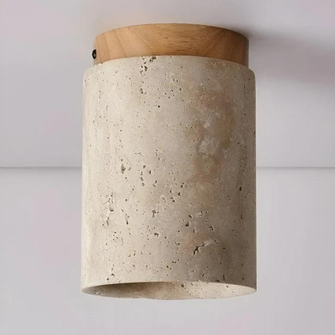 Trendy Round Japanese Style Ceiling Lamp - ZenLight