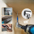 105° Angle Drill Adapter with Magnetic Handle Set