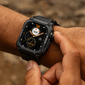 Smartwatch Rugged Outdoor Fitness Tracker Black