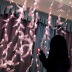Feather LED Atmosphere USB Remote Control Copper Wire Light String