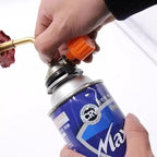 Hose-Free Gas Refill Adapter