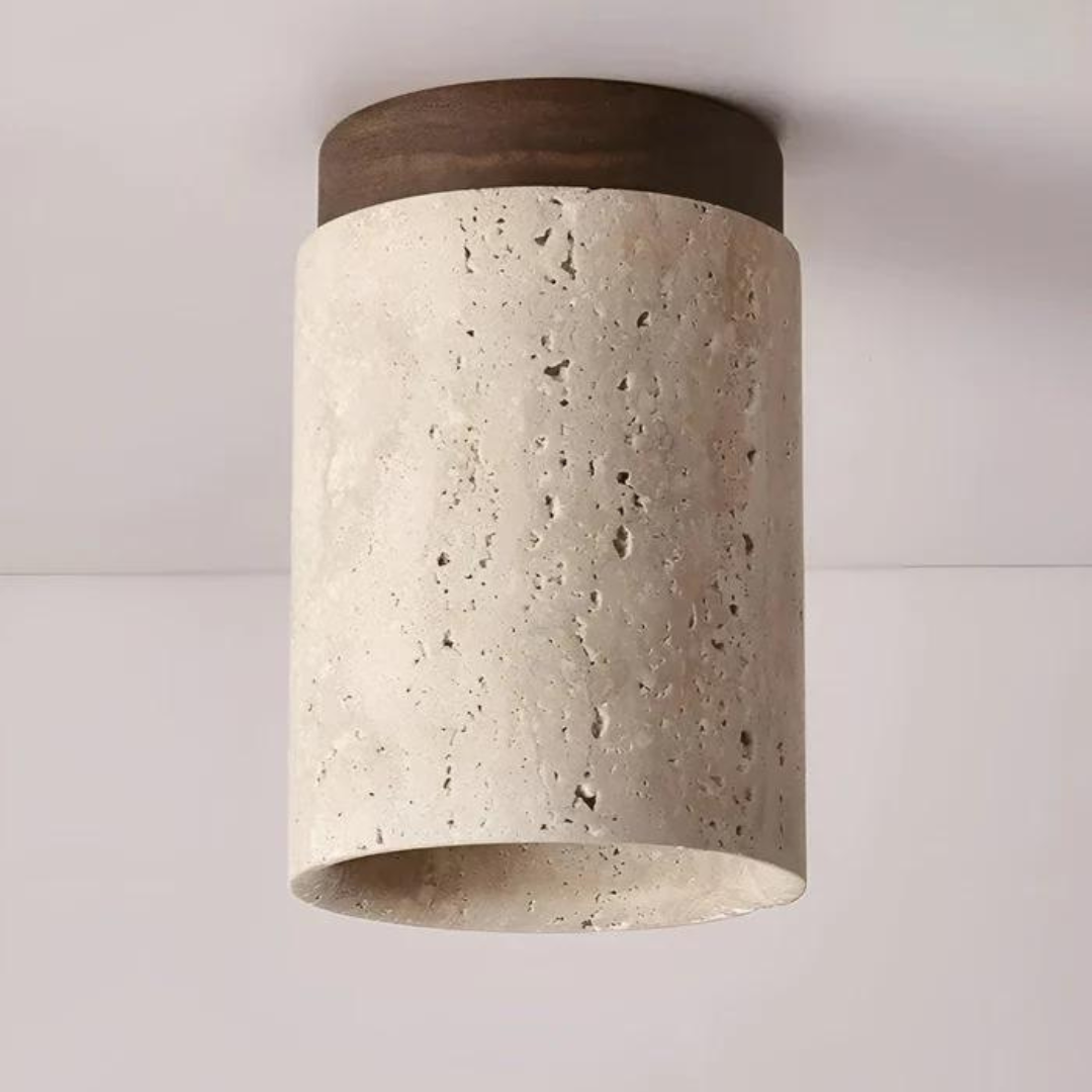 Trendy Round Japanese Style Ceiling Lamp - ZenLight