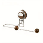 KitchenGrip Roll Holder Stainless Steel Paper Towel Holder with Suction Cup