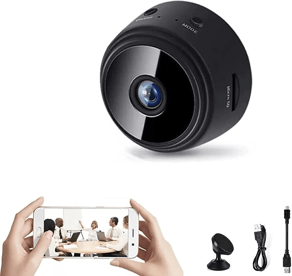 MINIGUARD CAM – 1080p Mini Camera with Magnetic Mount & Night Vision