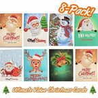 5D Diamond Painting Christmas Cards New Arrival (8 Pack)