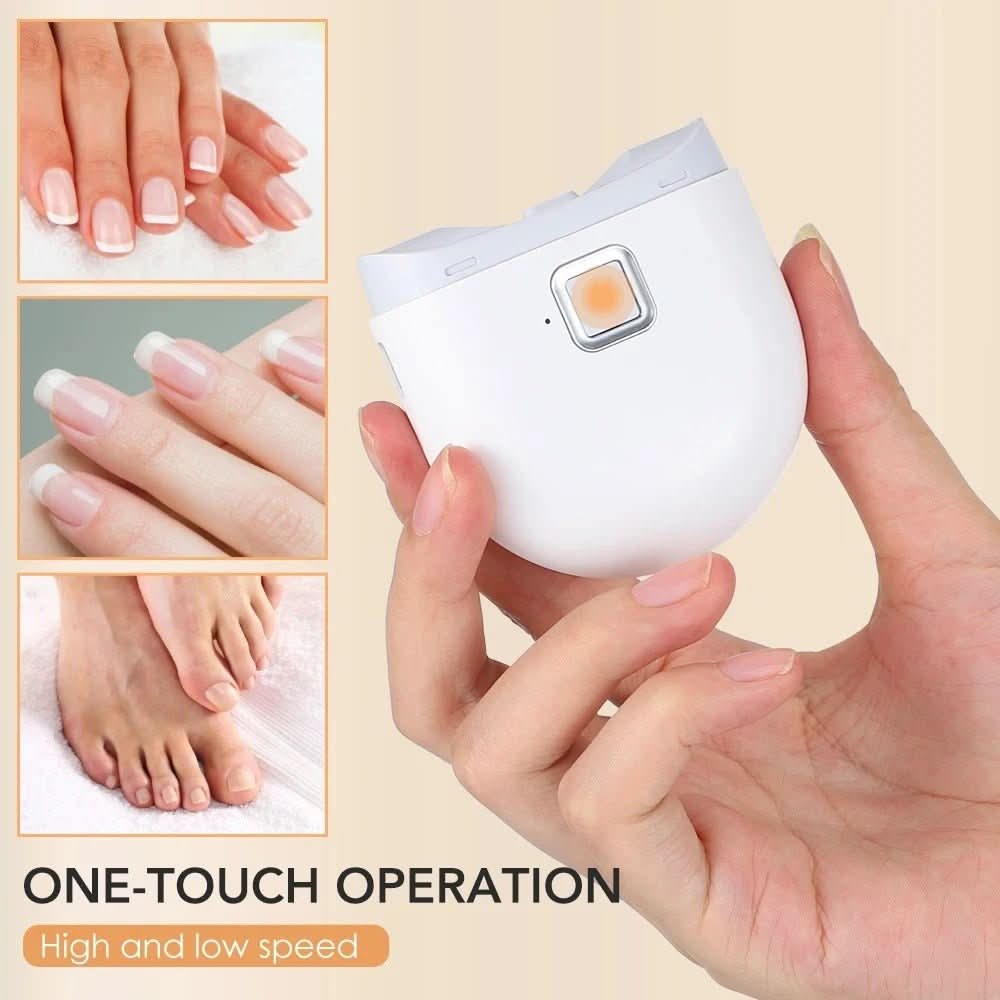 Electric nail care for precise & safe manicures at home