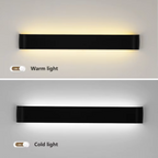 Nordic LED Wall Light - Modern Brushed Aluminum Indoor Wall Light