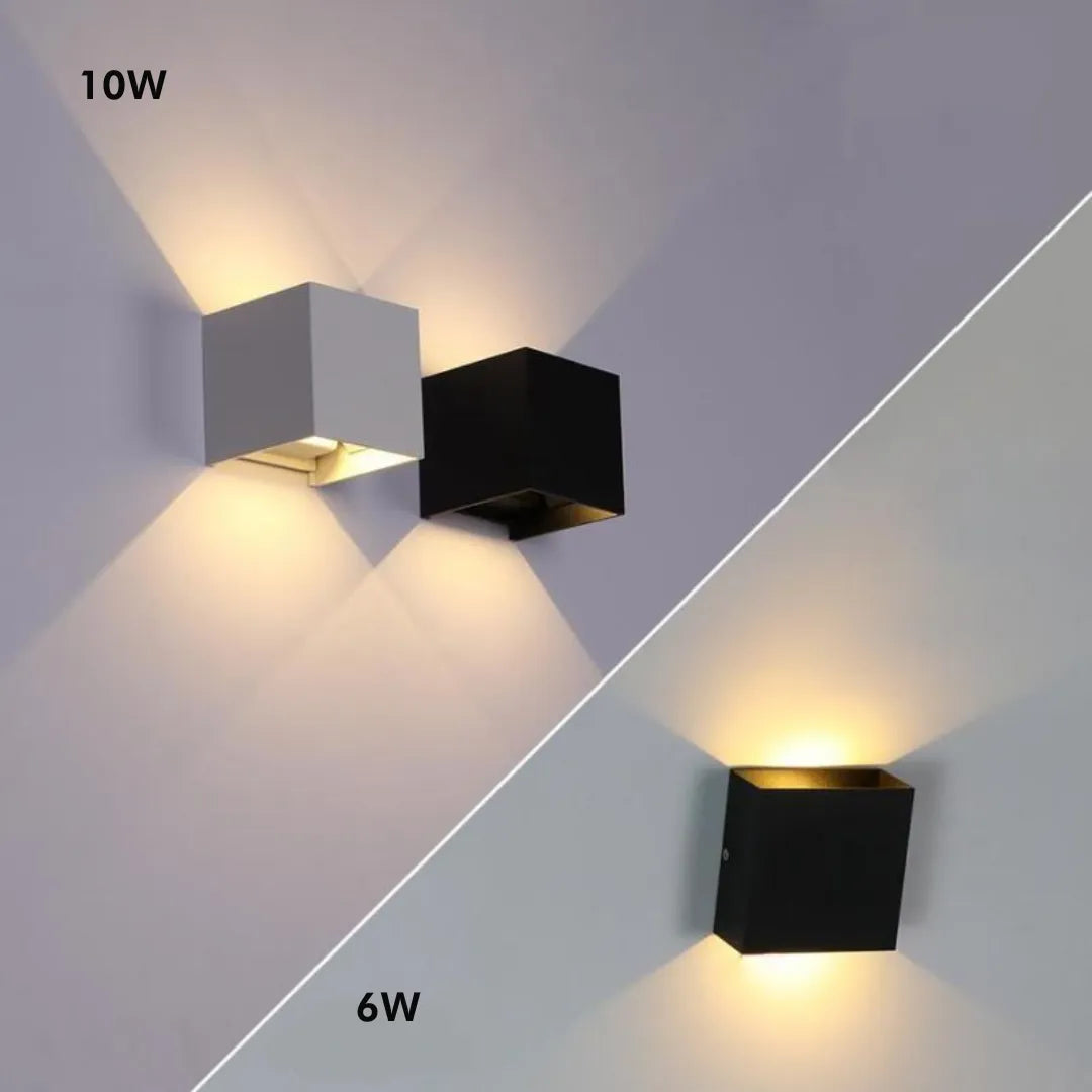 Wall Light Modern Black Aluminium LED Sconce