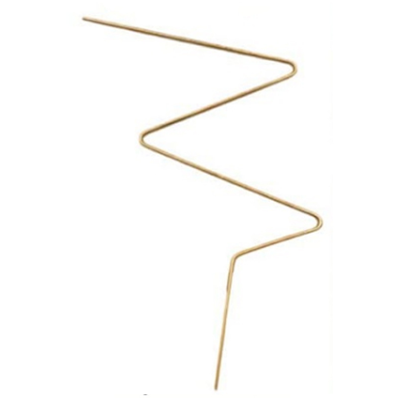 Metal plant support for climbing plants in various shapes
