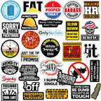 150 Pcs blue collar funny stickers‍️