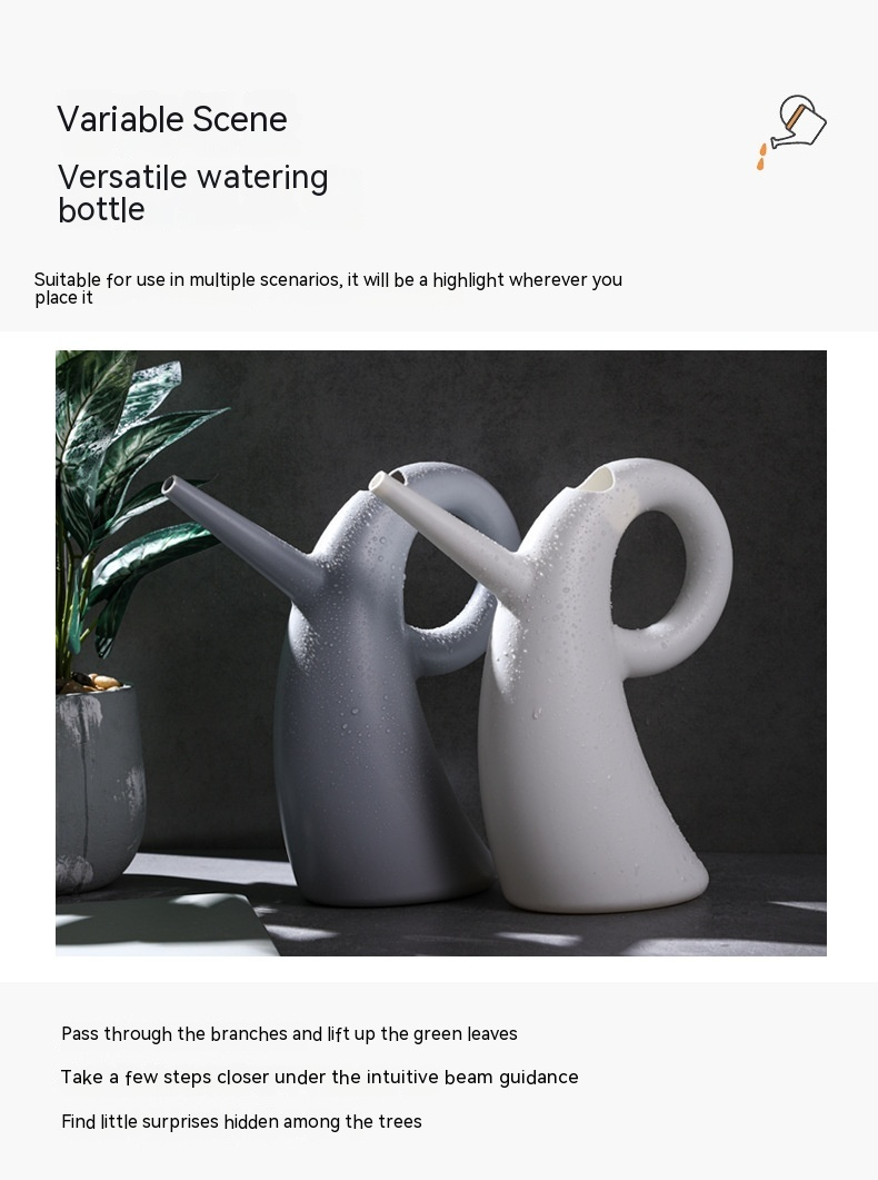 Watering can with extended spout – Elegant design for precise watering