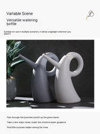 Watering can with extended spout – Elegant design for precise watering
