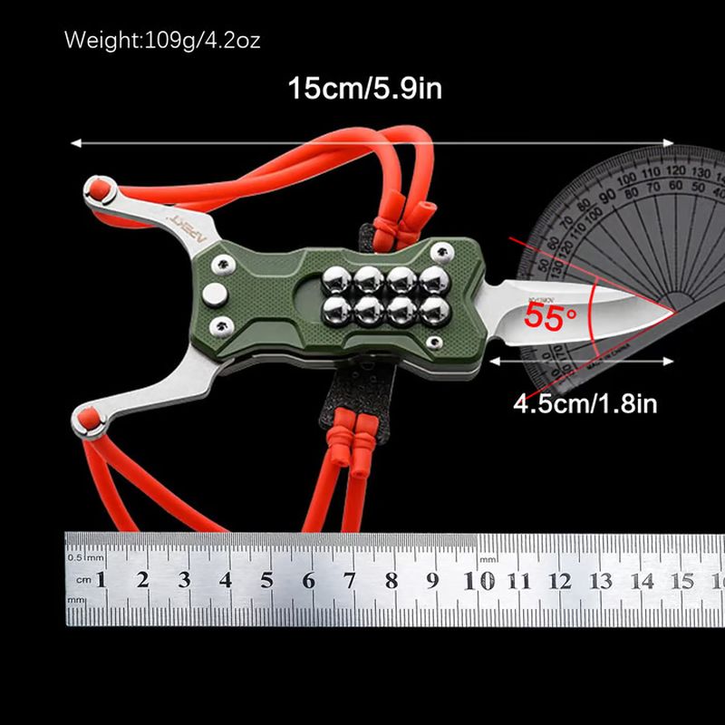 Multi-function slingshot EDC tool