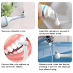 Tooth Plaque Remover | Electric Dental Cleaning Device for Effective Oral Hygiene at Home