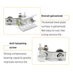 Angle Iron Track Hanging Line Pulley