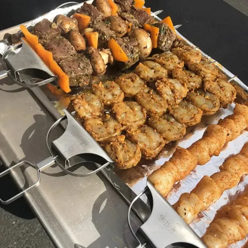 3-Way Grill Skewers - GrillSavant