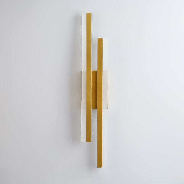 LuxLine Modern LED Wall Lamp | Minimalist Design | Iron & Acrylic | Dimmable Light