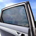 Magnetic holder for car window shade dispenser