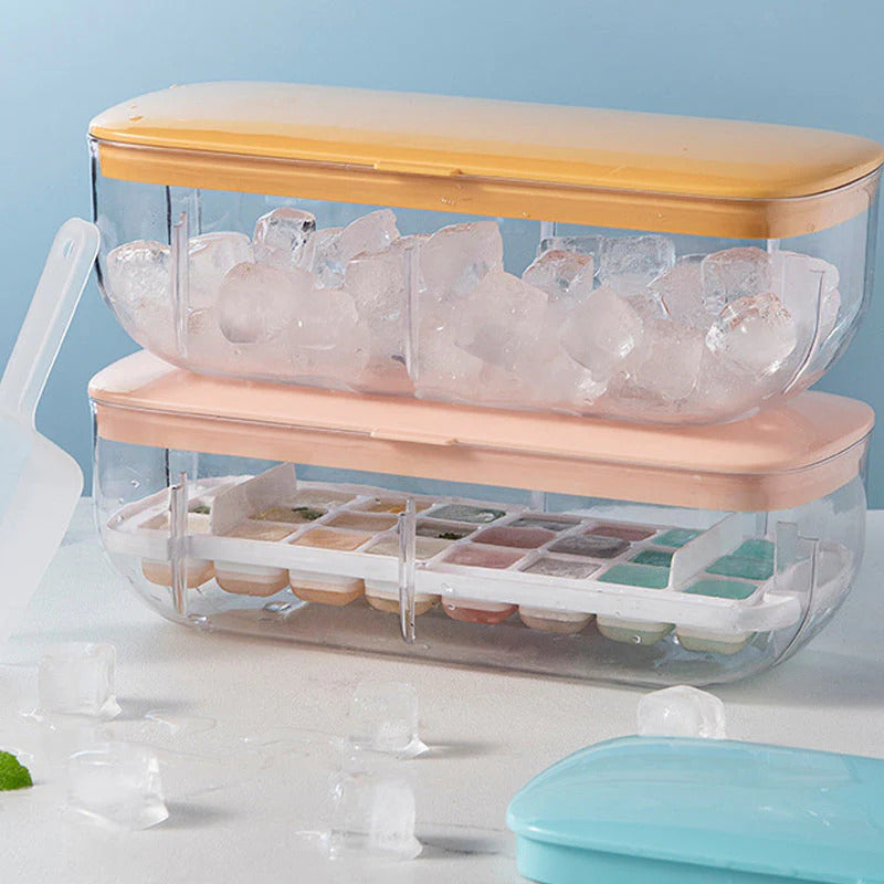 CoolCatcher – Handy Ice Cube Maker with Collection Tray