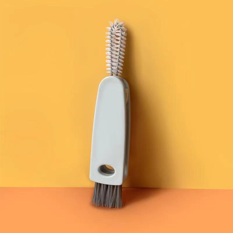 Creative 3-in-1 Multifunctional Cleaning Brush for Cup Lids