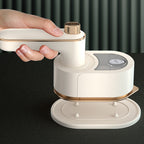 Handheld portable foldable steamer