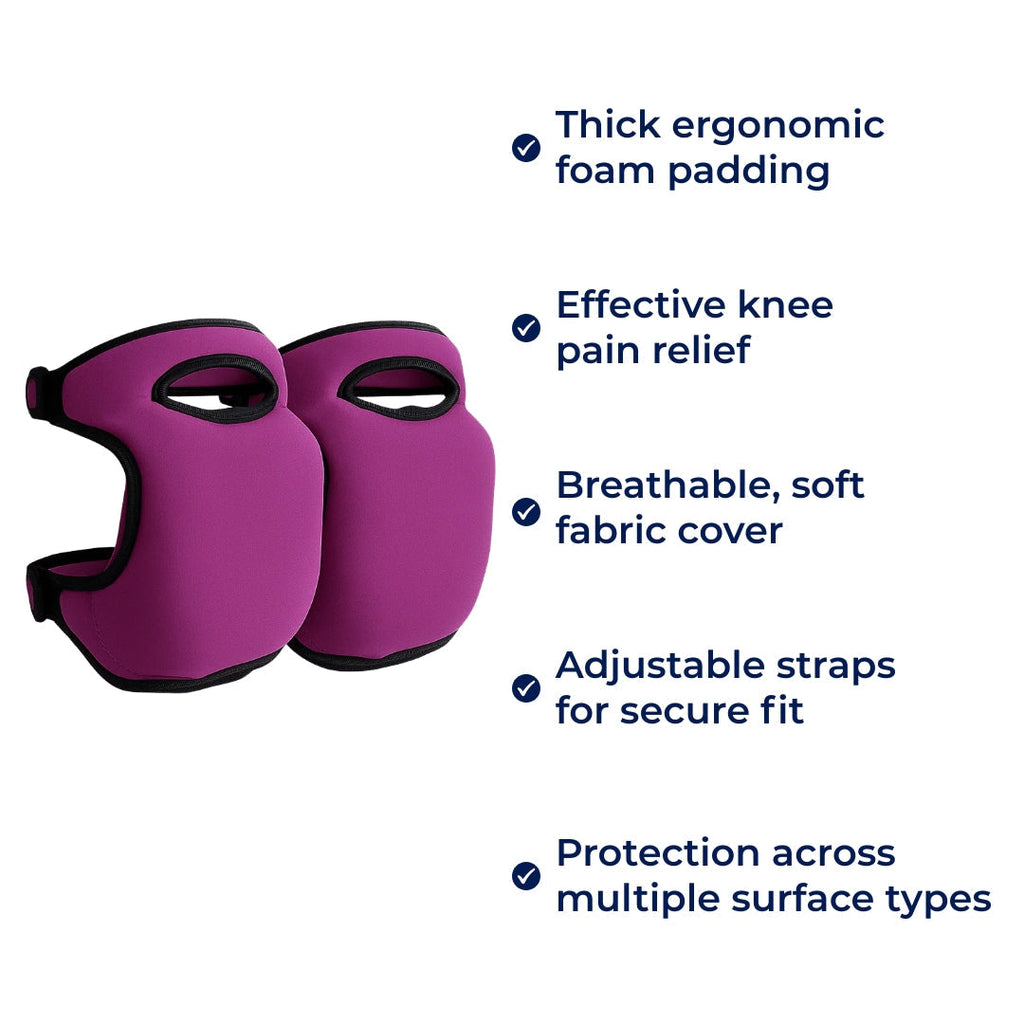 Knee Pain Relief Cushion – Thick Foam Support – Protects Joints & Reduces Strain – Gardening & DIY Use