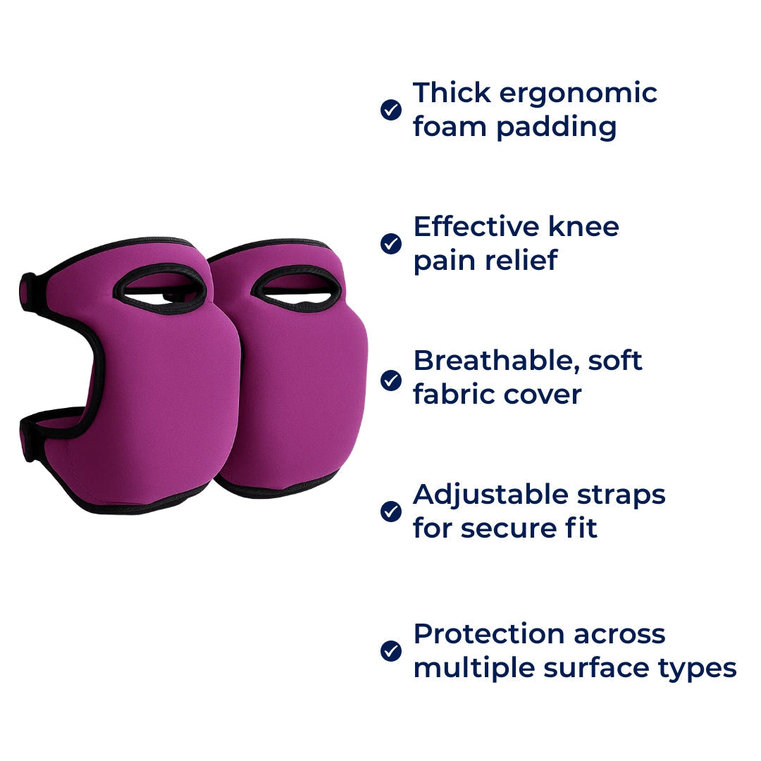 Knee Pain Relief Cushion – Thick Foam Support – Protects Joints & Reduces Strain – Gardening & DIY Use