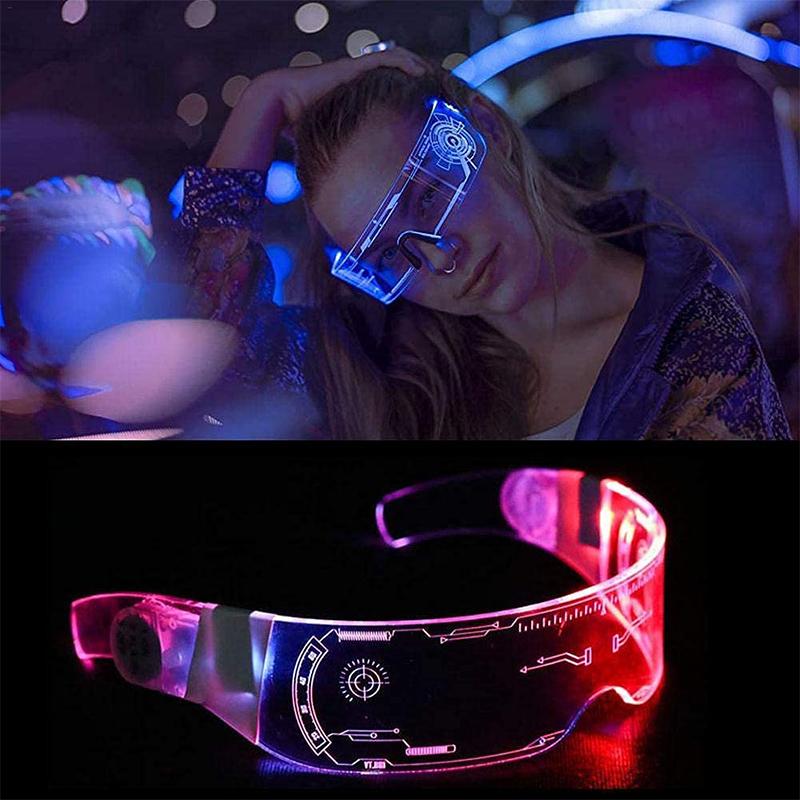 Colorful bright glasses