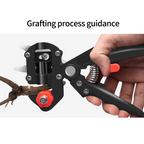 Grafting and cutting tool set for precise plant grafting