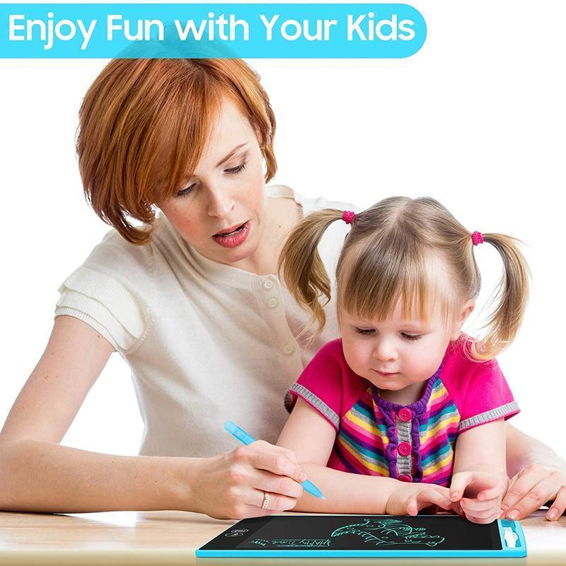 Partially erasable LCD writing board