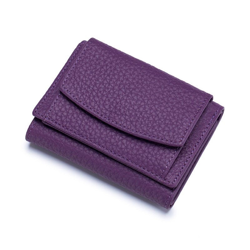 Handmade RFID wallet made of soft leather