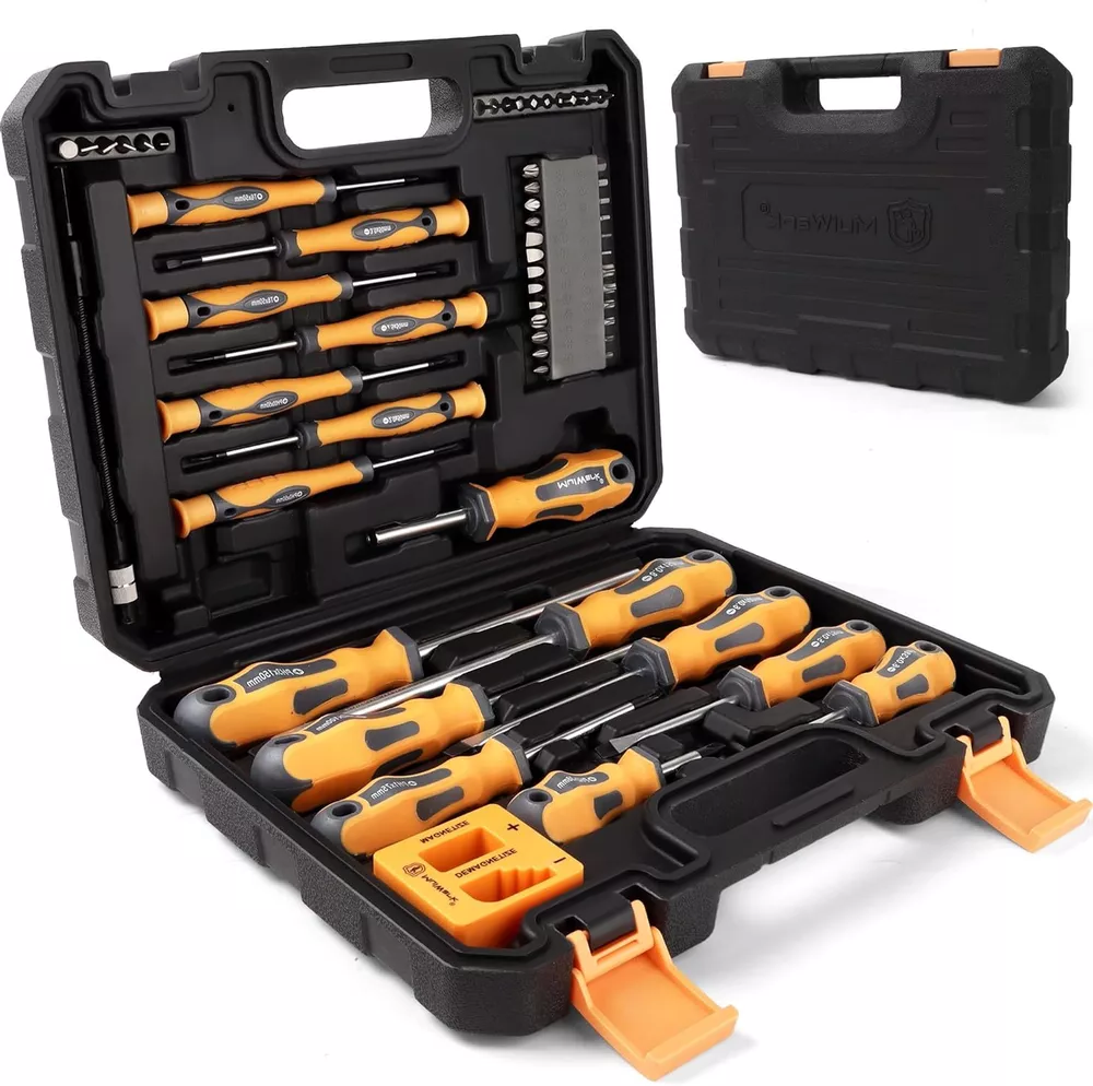 Magnetic Screwdrivers Set with Case (43 PCS)