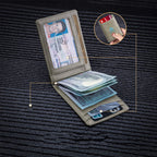 Genuine Leather Theft Protection Card Holder