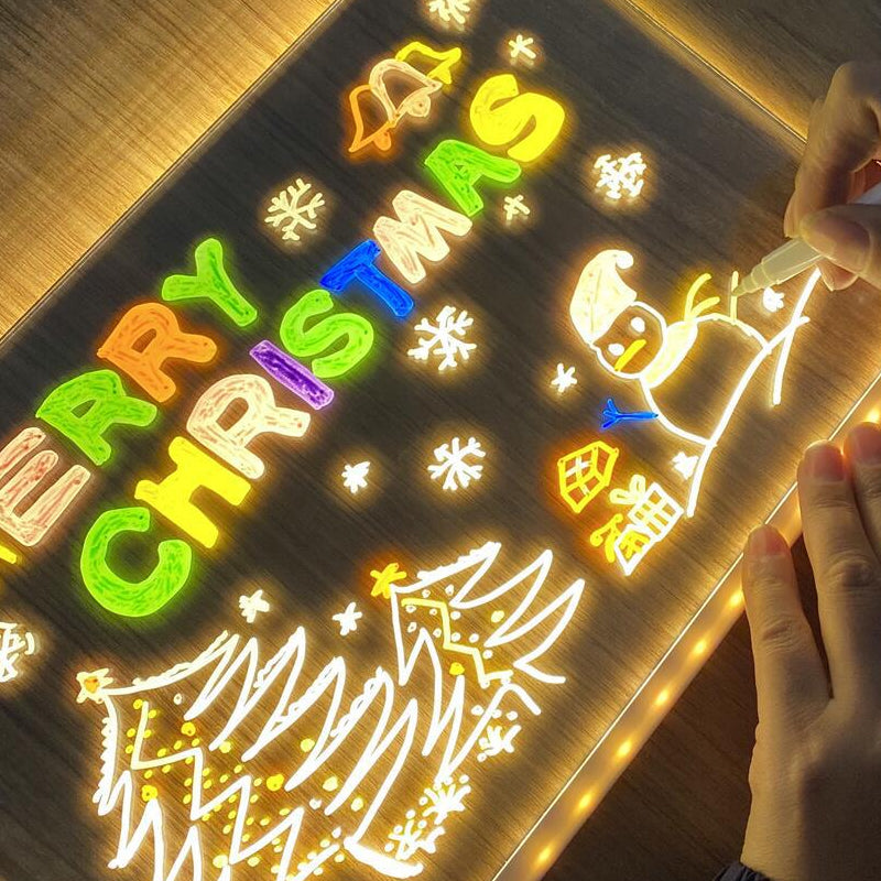 LED-Whiteboard with Colors
