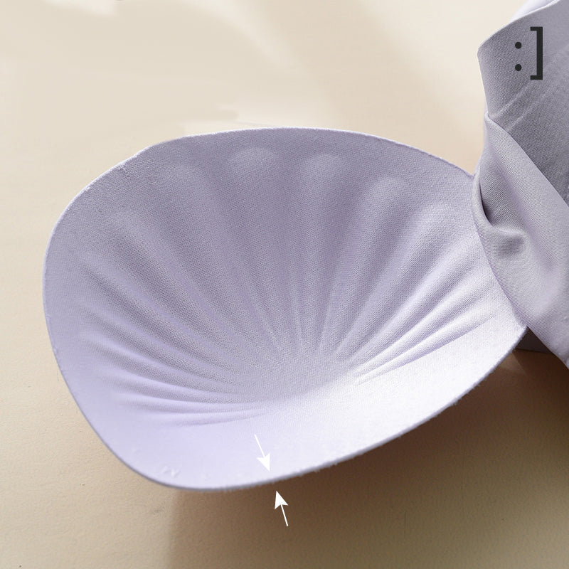 Side protection and anti-sag wireless bra
