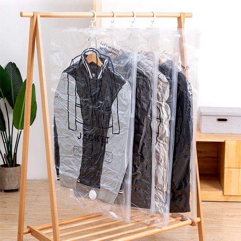 Storage bag for vacuum removal
