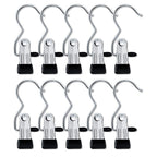 Hanging hooks/clips in stainless steel