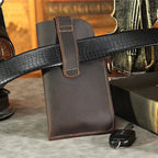 Multifunctional Leather Mobile Phone Bag