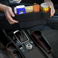 Multifunctional storage box for child seat