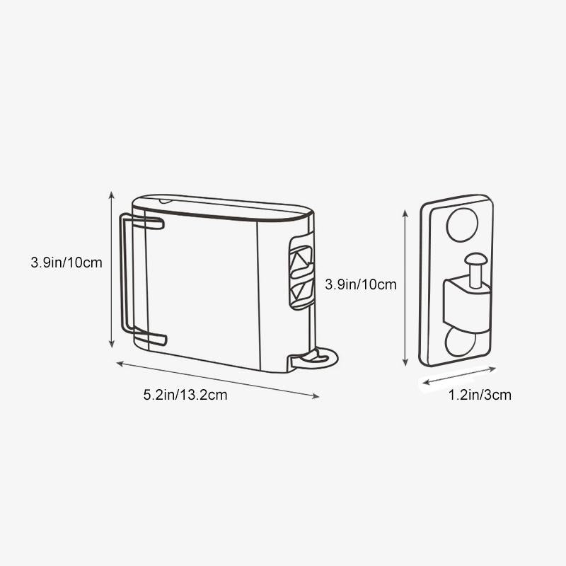 Glue-Free Indoor Invisible Clothesline